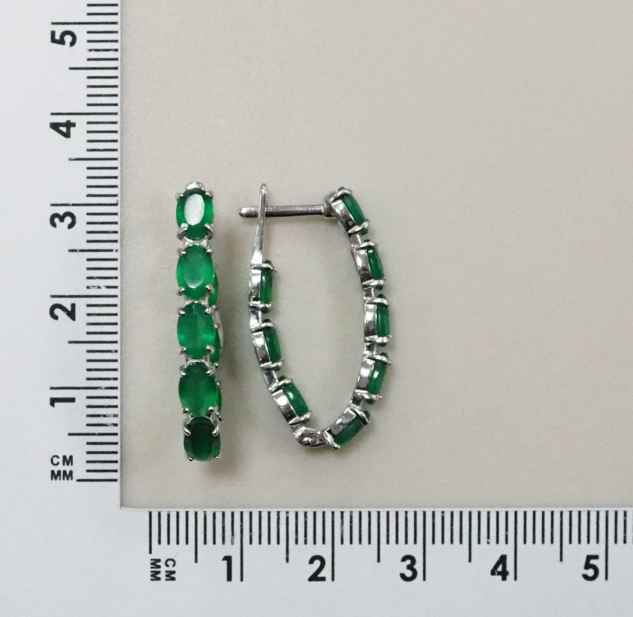 Серебряные серьги с агатами